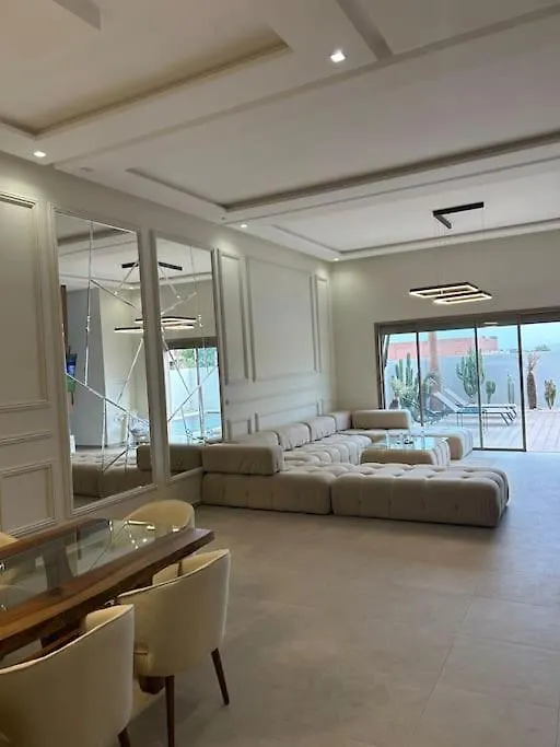 Villa California Vue Atlas Avec Piscine Chauffee Marrakesh