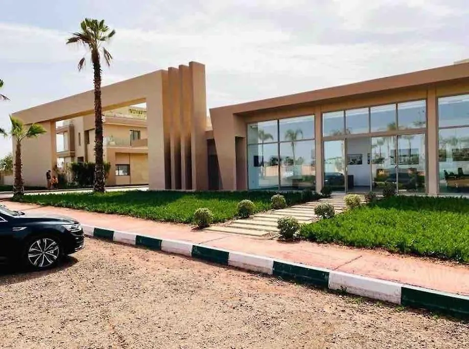 Villa California Vue Atlas Avec Piscine Chauffee Marrakesh